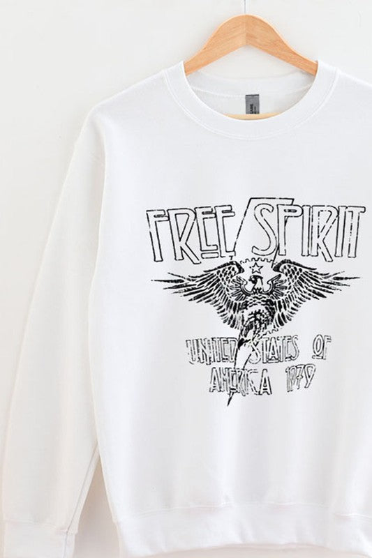Free Spirit Graphic Sweatshirt