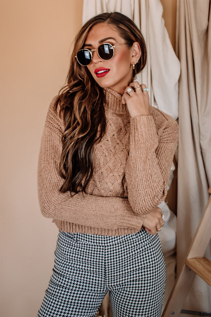 Roanie Cable Knit Sweater